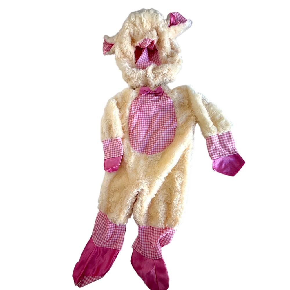 SKU3042 Rubie's Costume Baby Lamb 0-6 Months Full Suit & Hat Costume Set